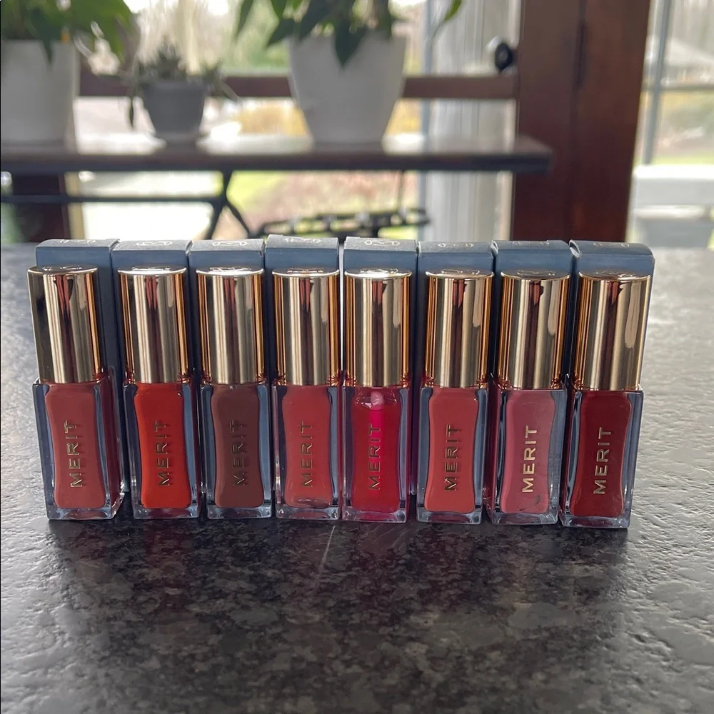 Merit Shade Slick Tinted Lip Oil pick from 8 shades